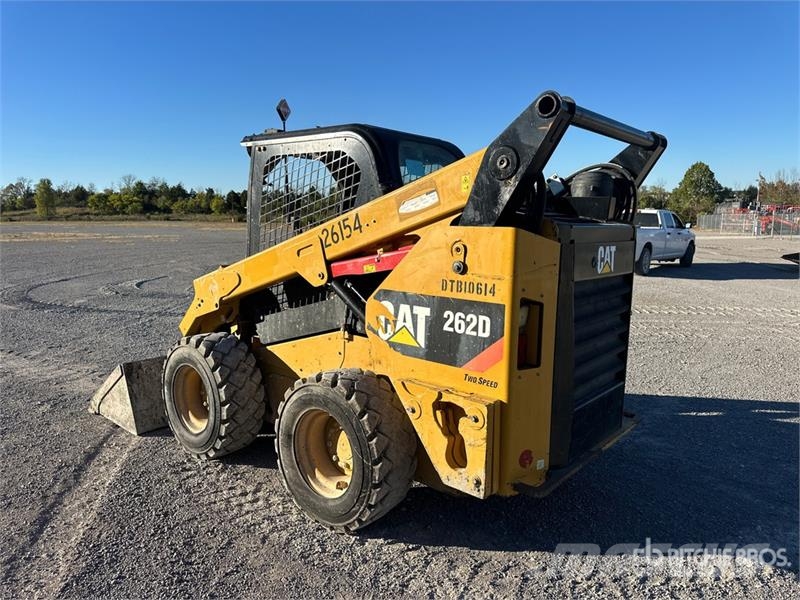 CAT 262D Krautuvai su šoniniu pasukimu