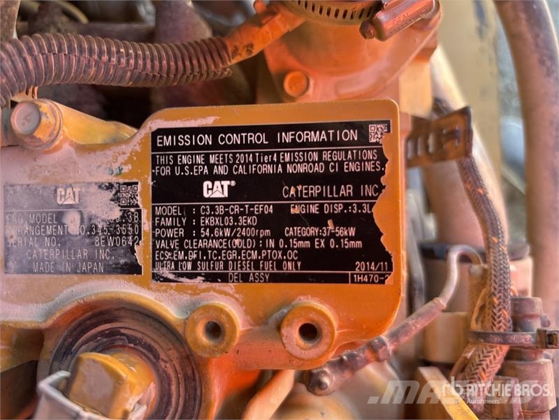 CAT 279D Kompaktrakodók