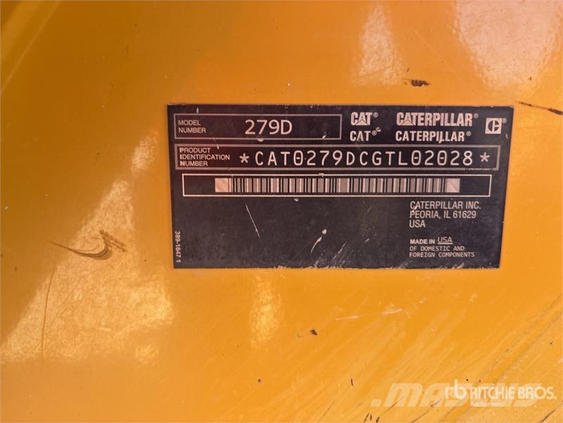 CAT 279D Kompaktrakodók