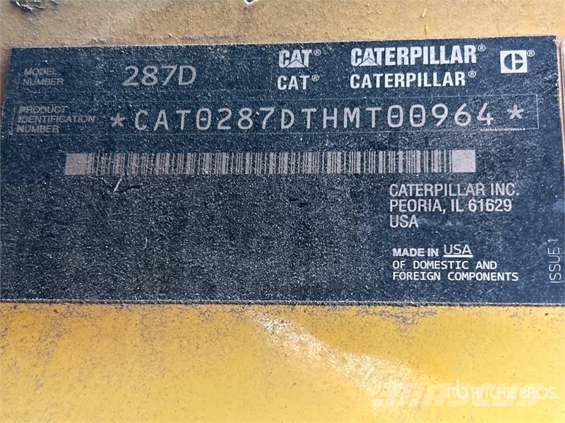 CAT 287D لوادر انزلاقية التوجيه
