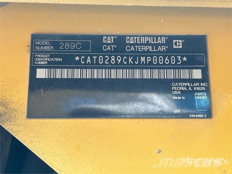 CAT 289C Kompaktlader