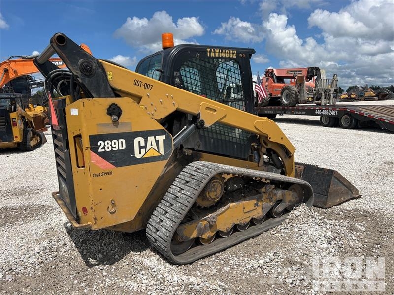 CAT 289D Carregadoras de direcção deslizante