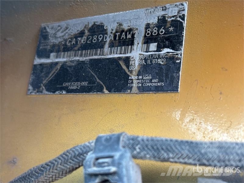 CAT 289D Kompaktrakodók