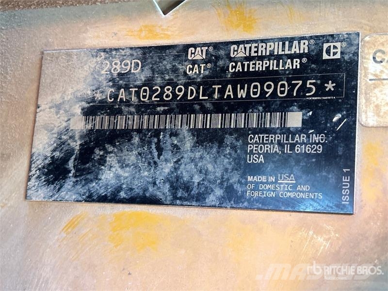CAT 289D Chargeuse compacte