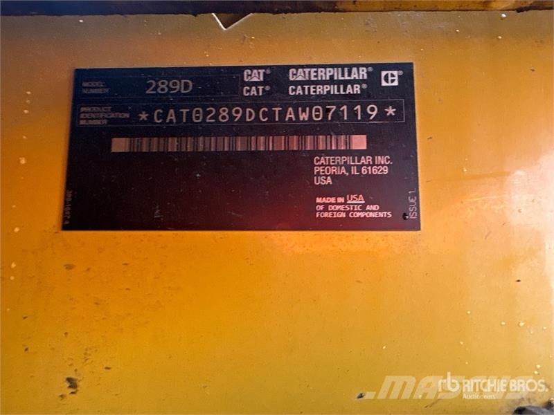CAT 289D Мини-погрузчики