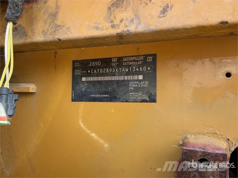 CAT 289D Skid steer mini nakladalci