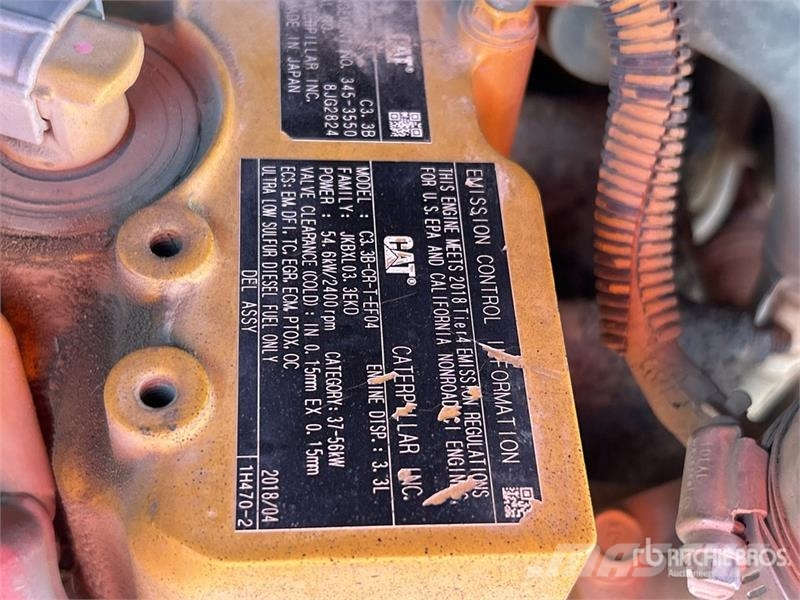 CAT 289D Kompaktrakodók