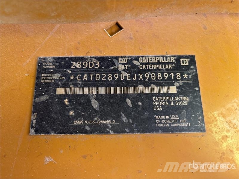CAT 289D3 Skid steer loaders