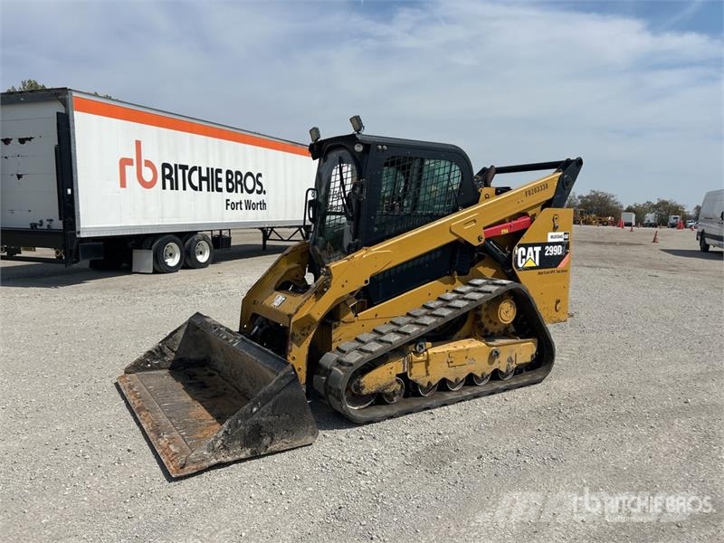 CAT 299D2 Two-Speed High Flow XPS Compact Track Loader لوادر انزلاقية التوجيه