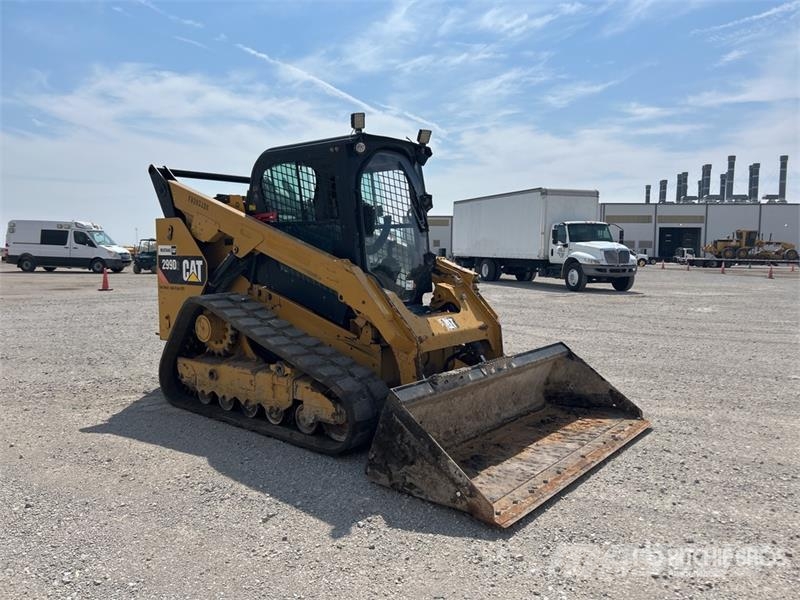 CAT 299D2 Two-Speed High Flow XPS Compact Track Loader لوادر انزلاقية التوجيه