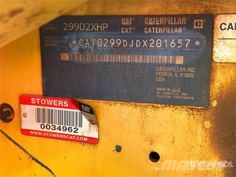 CAT 299D2 XHP Two-Speed Compact Track Loader Kompaktlaadurid