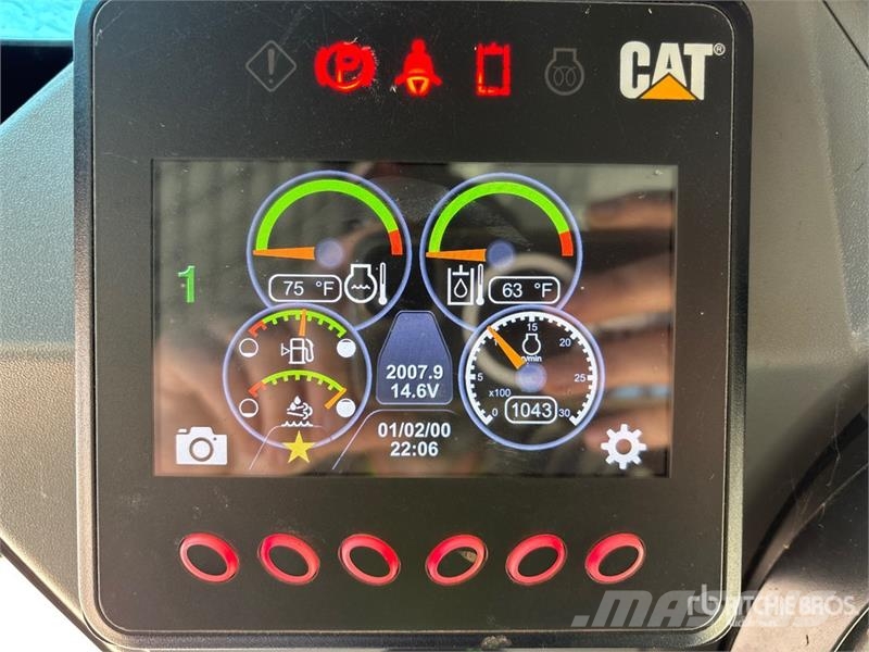 CAT 299D3 XE Two-Speed High Flow Compact Track Loader لوادر انزلاقية التوجيه