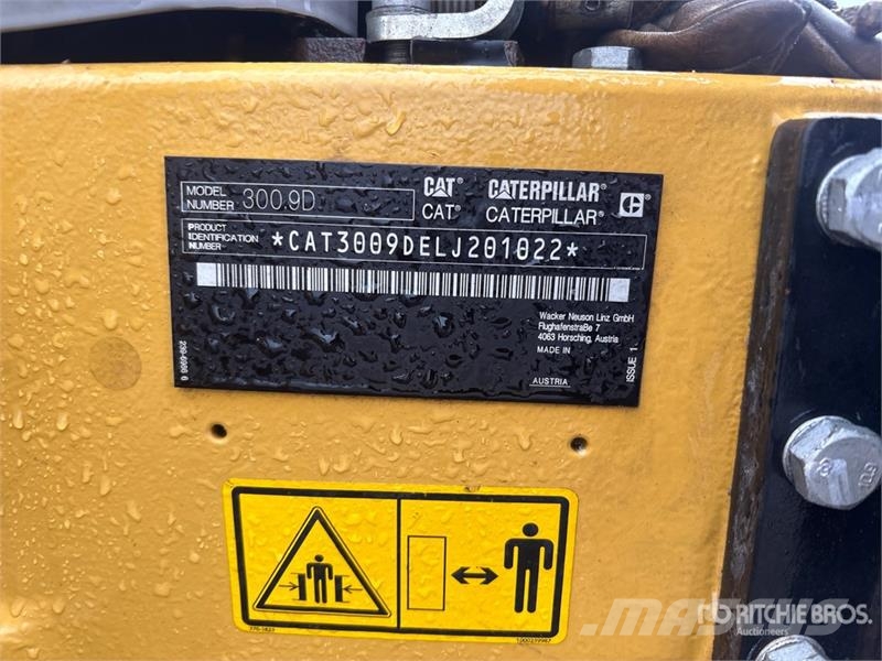 CAT 300.9D Mini Excavator Mini ekskavatörler, 7 tona dek
