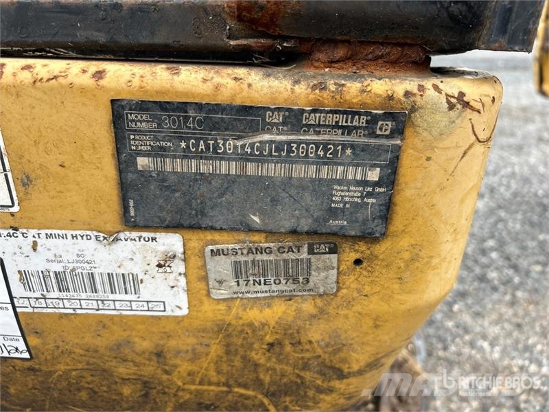 CAT 301.4C Quantity of 2 Mini Excavator (Inoperable) Mini bagri <7t