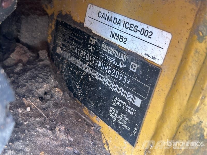 CAT 301.5 Mini ekskavatori < 7 t