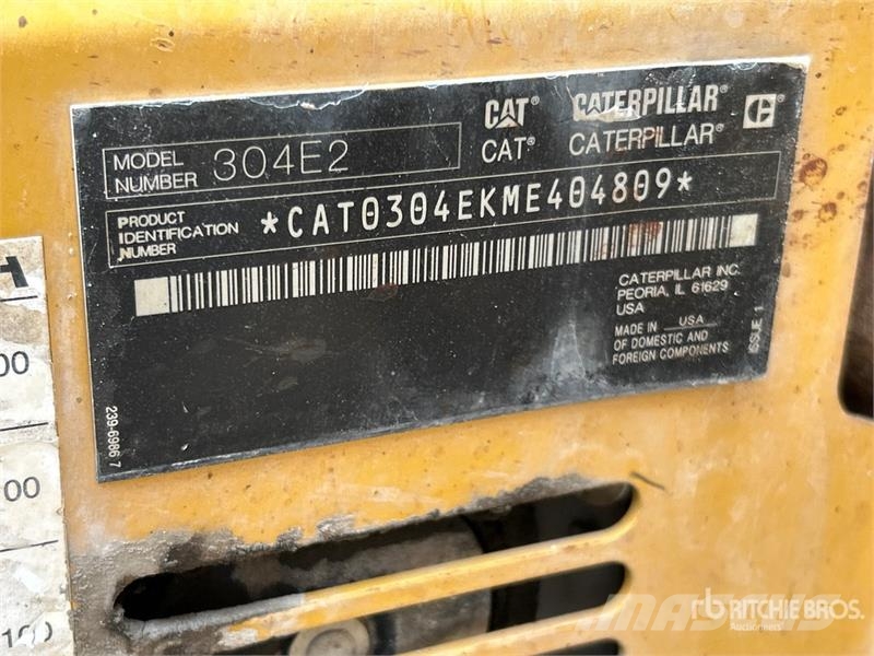 CAT 304E2 CR Mini bageri <7t