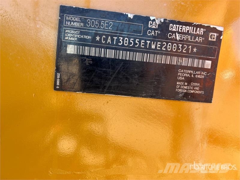 CAT 305.5E2 Mini Excavator Mini bagri <7t
