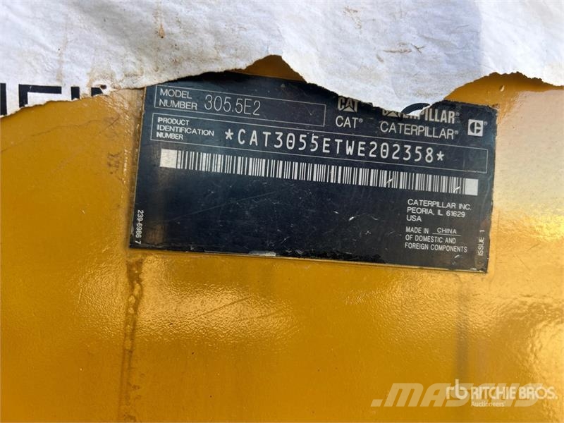 CAT 305.5E2 Mini Excavator Mini bagri <7t