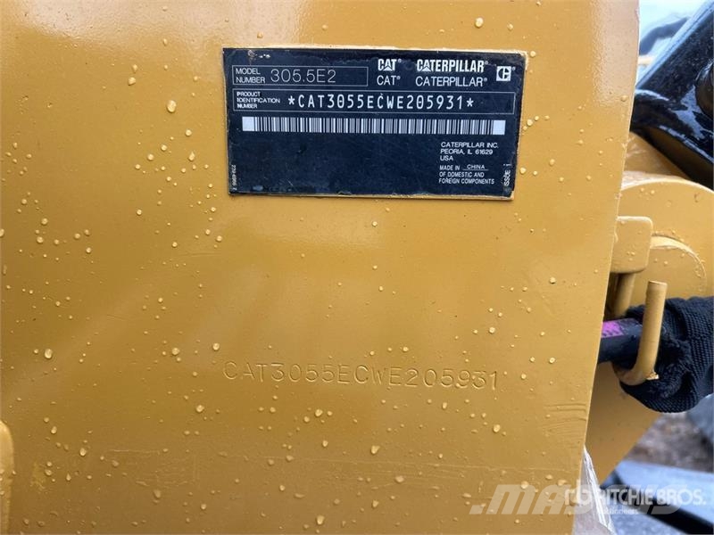 CAT 305.5E2 Mini Excavator Miniescavadeiras < 7t (Mini escavadeiras)