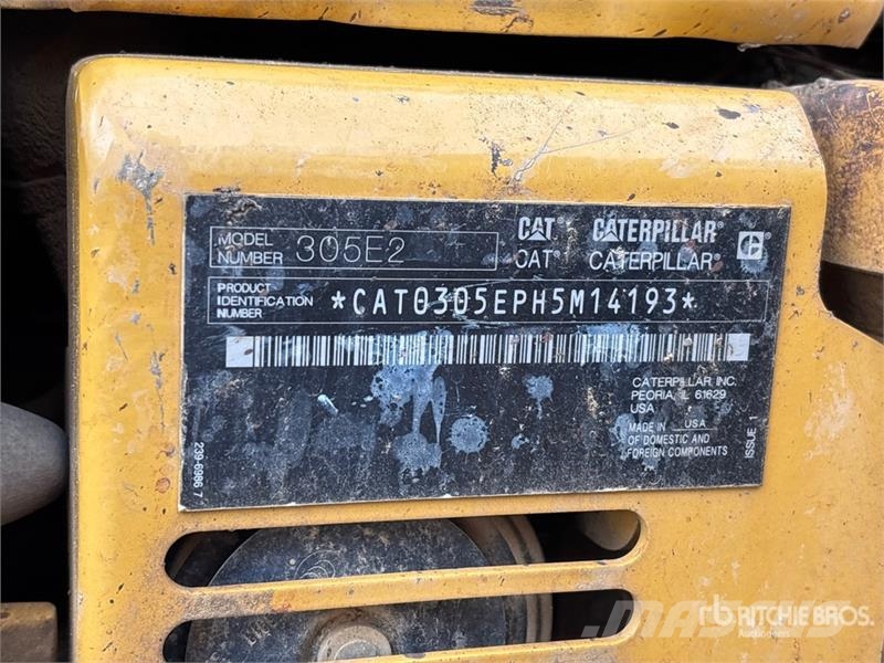 CAT 305E2 CR Mini Excavator حفارات صغيرة أقل من 7 طن (حفارات صغيرة)
