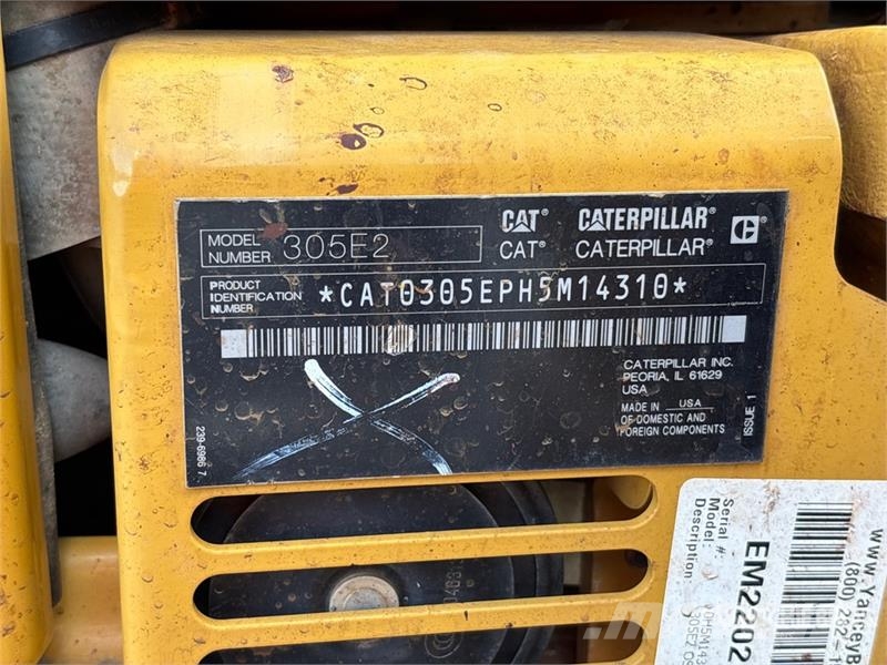 CAT 305E2 CR Mini Excavator Minibagger < 7t