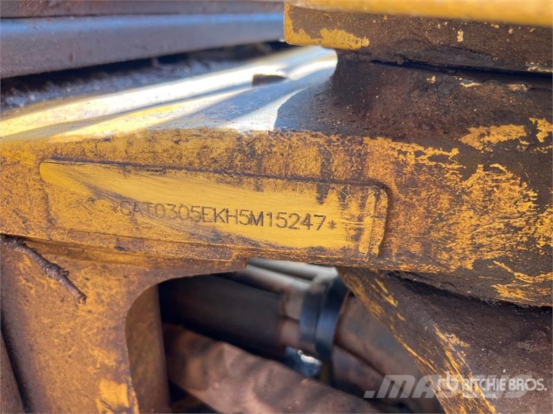 CAT 305E2 CR Mini Excavator Minibagger < 7t