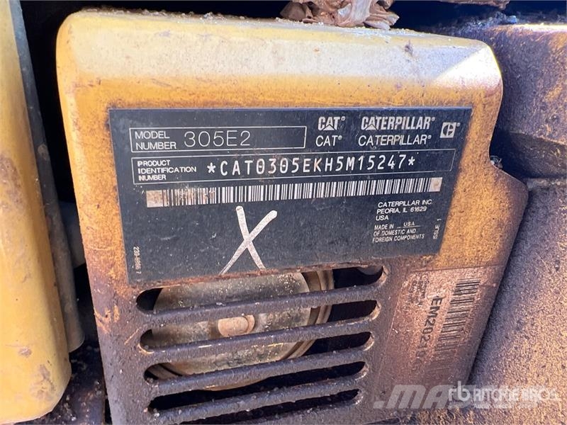 CAT 305E2 Mini Excavator حفارات صغيرة أقل من 7 طن (حفارات صغيرة)