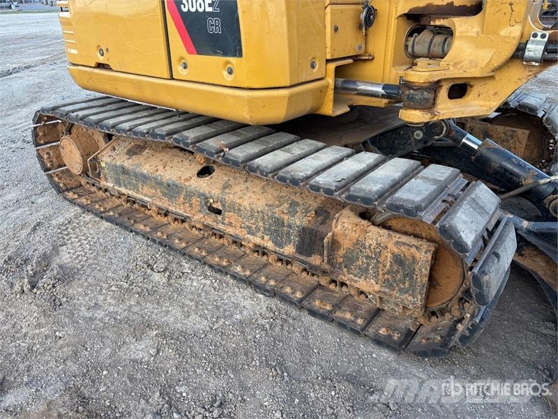 CAT 308E2 CR حفارات زحافة