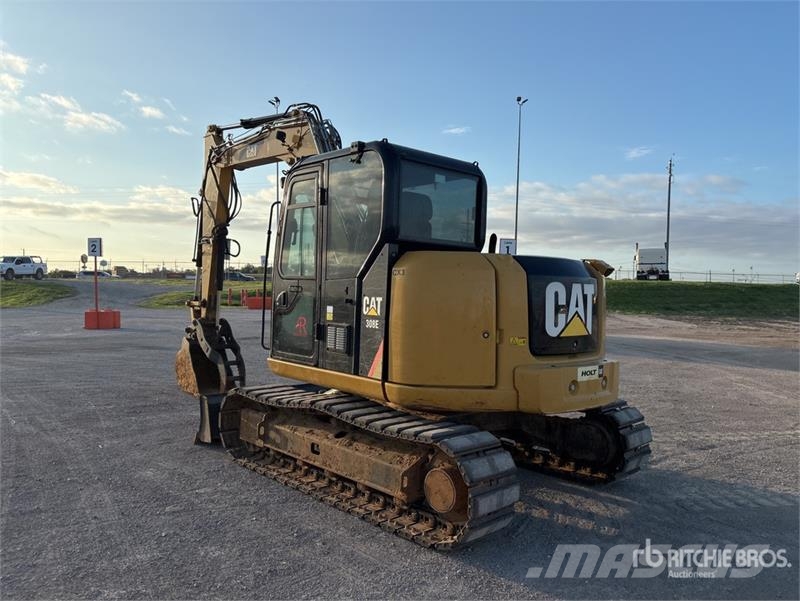 CAT 308E2 CR حفارات زحافة