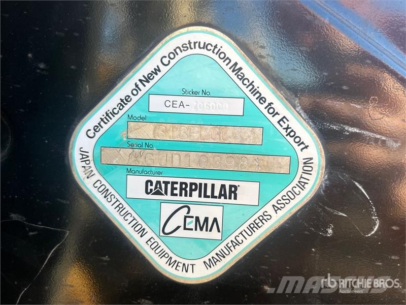 CAT 313F L GC Lánctalpas kotrók