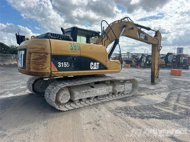 CAT 315D L Tracked Excavator Roomikekskavaatorid