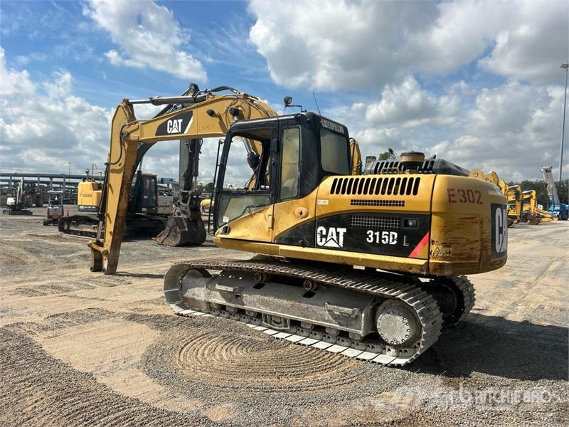 CAT 315D L Tracked Excavator Kāpurķēžu ekskavatori