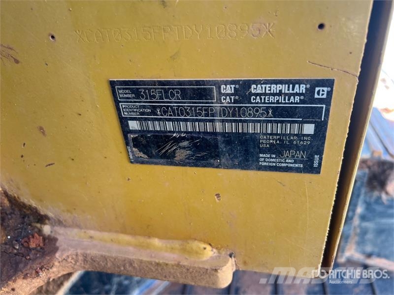 CAT 315F LCR Tracked Excavator Escavadeiras de esteiras