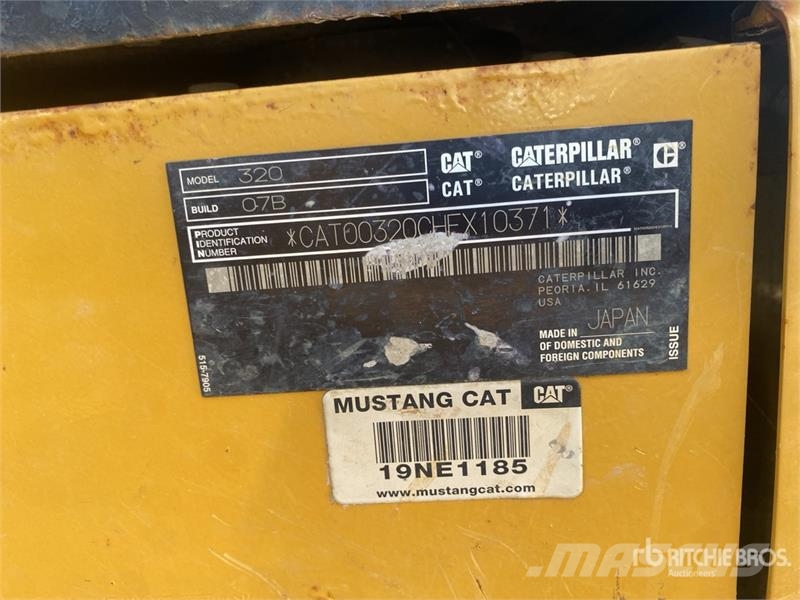 CAT 320 Tracked Excavator Gravemaskiner på larvebånd