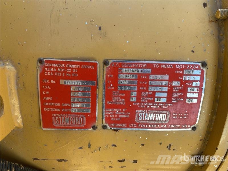 CAT 3208 Skid-Mounted Generator Set Diesel Generators