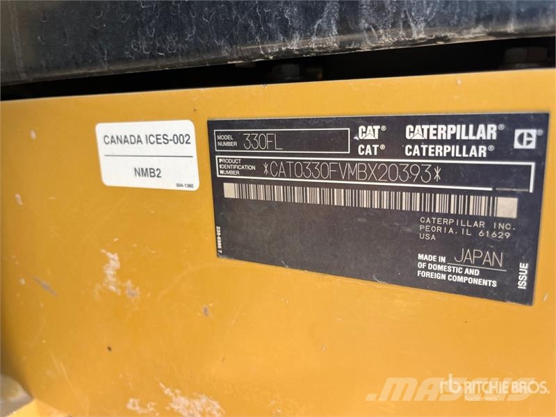 CAT 330F L Tracked Excavator Escavatori cingolati