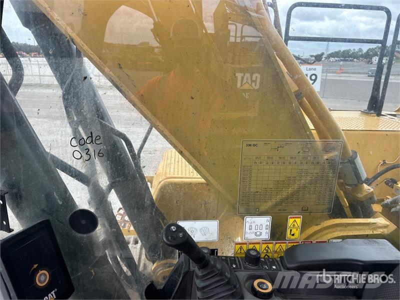 CAT 336 GC Tracked Excavator Rupsgraafmachines