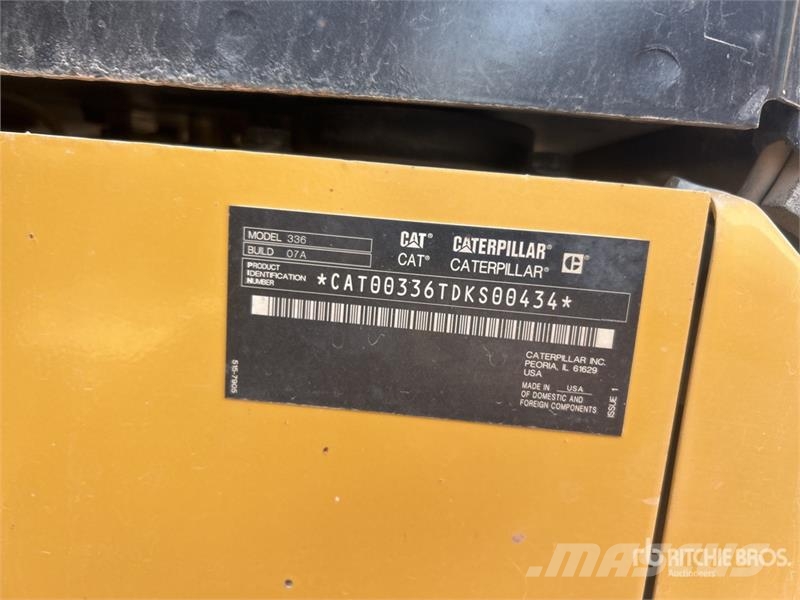 CAT 336 Tracked Excavator Escavadeiras de esteiras