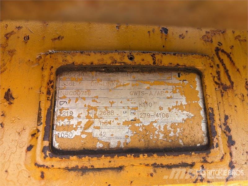 CAT 336DL Tracked Excavator Bagri goseničarji