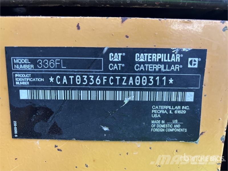 CAT 336F L Tracked Excavator Raupenbagger