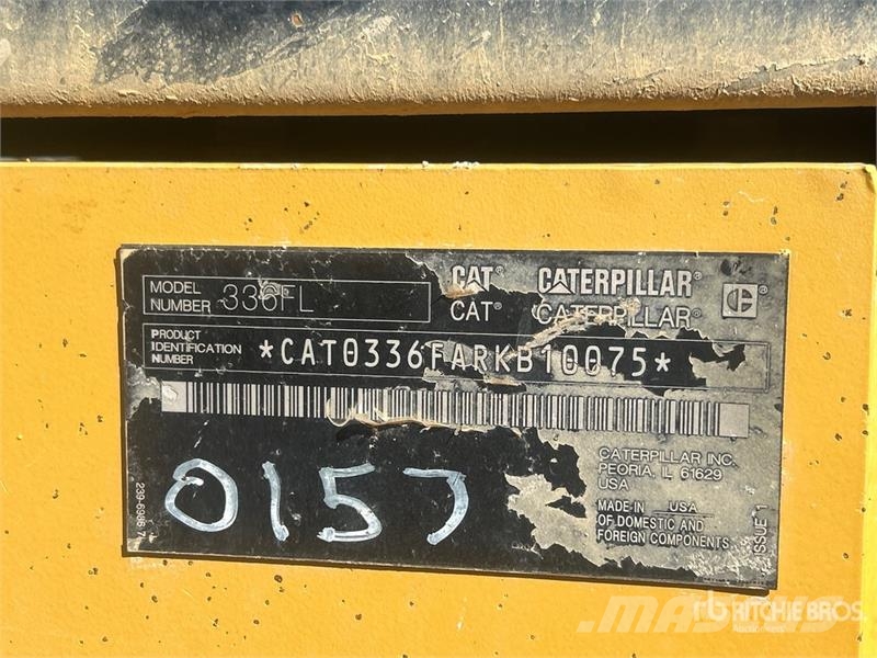 CAT 336F L Tracked Excavator Rupsgraafmachines