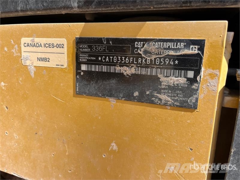 CAT 336F L Tracked Excavator Pásová rýpadla