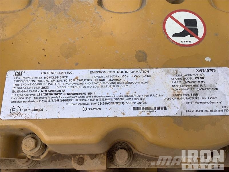 CAT 340 Tracked Excavator Kāpurķēžu ekskavatori