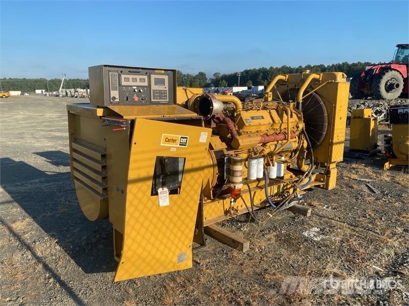 CAT 3412 455 kW Skid-Mounted Generator Set Diesel Generators