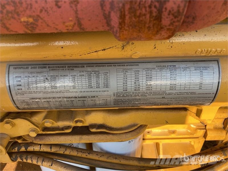 CAT 3412 455 kW Skid-Mounted Generator Set Diesel Generators