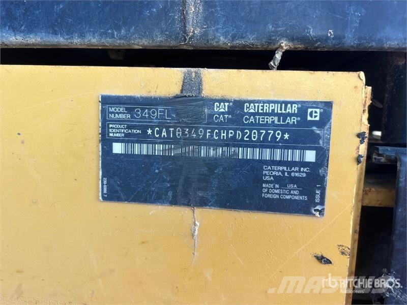 CAT 349FL Tracked Excavator Гусеничные экскаваторы