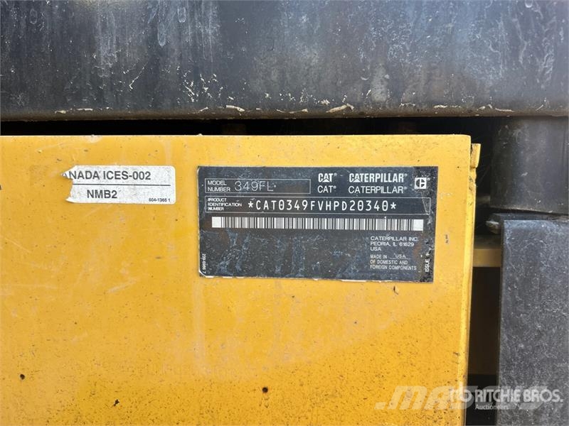 CAT 349FL Tracked Excavator Гусеничные экскаваторы