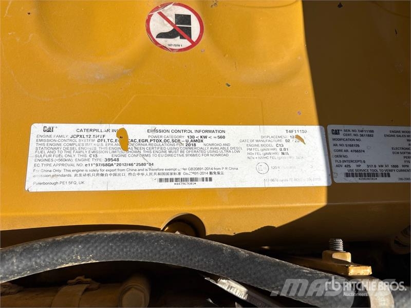 CAT 352FLRE Tracked Excavator Kāpurķēžu ekskavatori