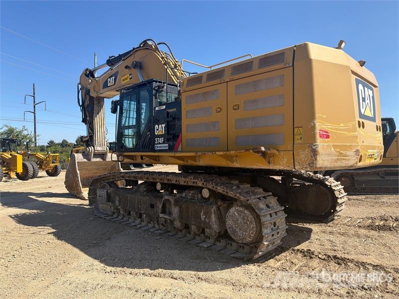 CAT 374F Tracked Excavator Kāpurķēžu ekskavatori