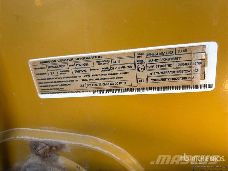 CAT 415F2 4x4 Backhoe Loader Ekskavaatorlaadurid